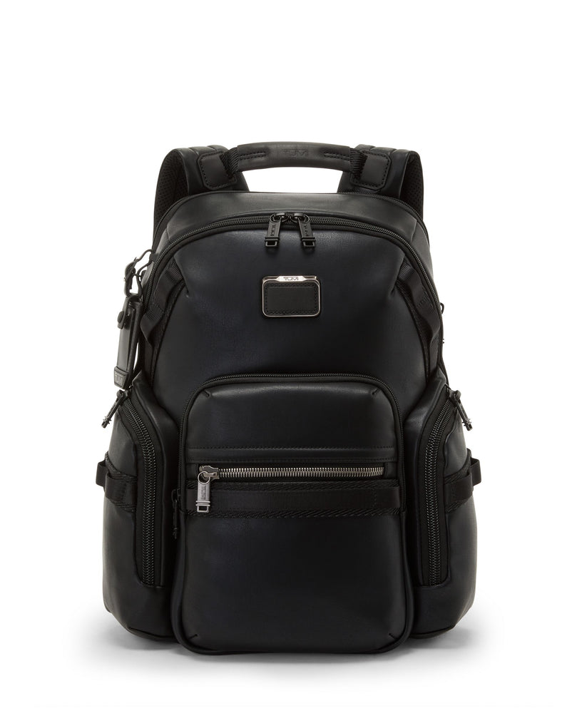 Tumi Alpha Bravo Navigation Backpack Leather