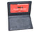 Touro Signature Leather Wallets Pebble Grain Gusset Card